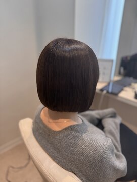 シーク 大森(Seek) ミニボブ×ダークグレージュ☆