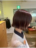 顔周りレイヤー/ダブルカラー/髪質改善/ケアブリーチ万代新潟駅