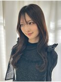 韓国風レイヤー×大人ブラウン