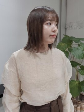 クリアーオブヘアー 栄南店(CLEAR of hair) ベージュカラー | イシイ