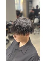 ブルニール 心斎橋(BLEUNIR)&nbsp;冬におすすめツイストスパイラル　縦落ちパーマ