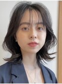 髪質改善トリートメントミルクティーベージュカラーくびれヘア