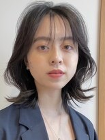 ノイカーム(noi Calm) 髪質改善トリートメントミルクティーベージュカラーくびれヘア