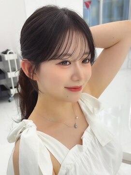 コア プラス 立川(COA PLUS) 韓国風レイヤーカット髪質改善ダブルカラーハッシュカット