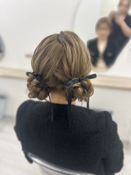ヘアセットサロン サロンエイミー(salon aemii) ツインお団子