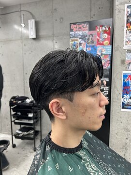 ザスーツブラザーズ(THE SUITS BROTHERS) MEN'SHAIRウルフカルマパーマメンズショートイージーパーマ