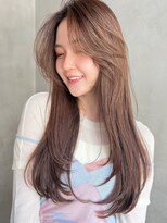 オーウェル 銀座(Owelle) レイヤーカットグレージュカラー髪質改善艶髪/銀座有楽町日比谷5