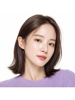 ヘアアンドメイク 心座(hair&make)&nbsp;ツヤ感大人ストレート