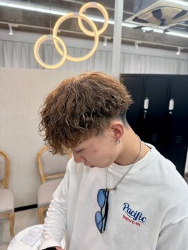 メンズサロン スイ 春日井(MEN'S salon SUI) メッシュ波巻きパーマ