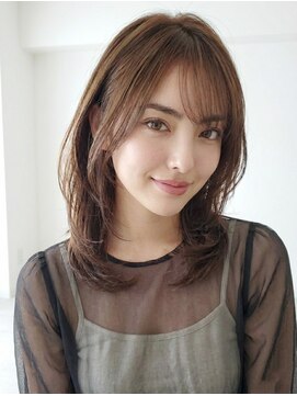 ナチュラ(natura) ハッシュカット×ショコラベージュ