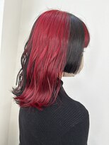 ヘアーデザインルアナ(Hair design Luana.) レッドデザインカラー