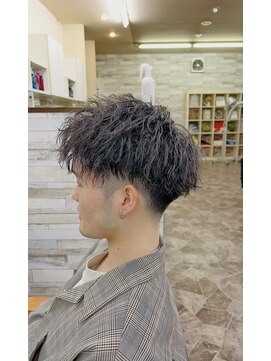 アンサ 藤森店(ANSA) 藤森メンズ人気マッシュパーマ