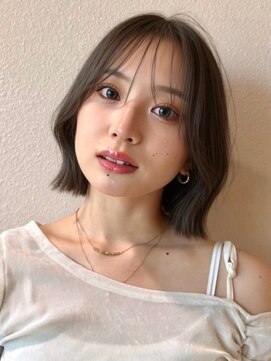 サンド クリア 横浜本店(sand clear) 短めくびれボブ