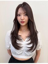 アイトーキョーエス 渋谷(AI TOKYO S)&nbsp;レイヤー/ダークチョコブラウン/ニュアンス/髪質改善/渋谷