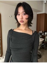 フィルムス 横浜(FILMS+) くびれレイヤー/オリーブベージュ/顔周り/シースルー/横浜+
