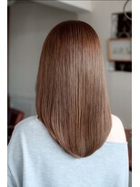 ヘアラウンジ アンリオ(hair lounge an rio)&nbsp;レイヤーカット/ベージュカラー/前上がり