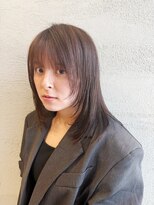 コワフュールトーリ フジグラン店(COIFFURE TORI)&nbsp;顔まわりレイヤー×ナチュラルミディアム