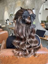 ノエル ヘアー アトリエ(Noele hair atelier)&nbsp;☆リボンハーフアップ☆