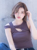 エイミー(Aimee)&nbsp;Aimee外ハネボブ×グラデーションプラチナベージュ