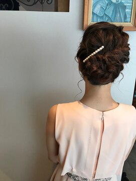 ロテヘアーネイル(rote hair nail) ヘアせット