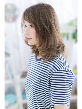 ヘアアンドビューティー ミック(Hair & Beauty miq) ラフカールミディでヘルシーな色っぽさa