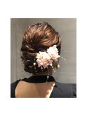 ルーズhair set