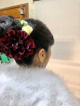 美容室 ラ ポチム アップスタイル