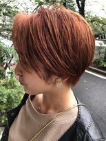 kisaiBUZZ＊西川史浩　オレンジベージュ×大人ショート