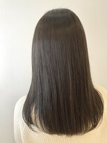 ジーナ セントラル銀座(Zina)&nbsp;小顔セミウェットウェーブピンクベージュハイライトカラー