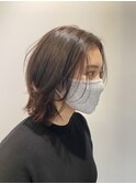 透明感レイヤーボブ