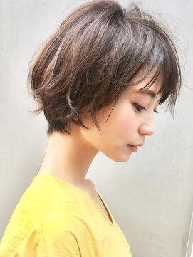 横顔も美しく前髪 カットイメチェンヘア自信ありラベンダーカラー L アイドットオオサカ I Osaka のヘアカタログ ホットペッパービューティー