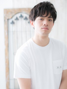 グルーミングサロン バーバー キャッスル 北浦和西口(Grooming salon Barber Castle) ラフなニュアンスパーマ☆ショートマッシュK