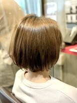 1+ アンプリュス(Unplus)&nbsp;マロンベージュミニボブ/市川/市川真間