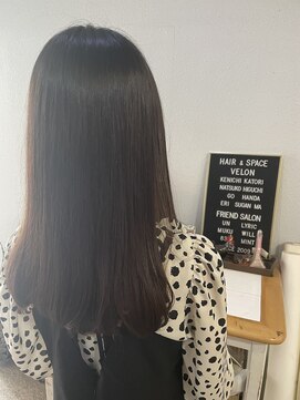 ヘアアンドスペース ベロン(hair&space velon) ナチュラル縮毛矯正