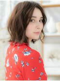 ■大人可愛い段カットくせ毛風くびれヘア202★上尾20代30代40代