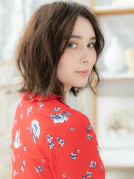 モッズヘア 上尾西口店(mod's hair) ■大人可愛い段カットくせ毛風くびれヘア202★上尾20代30代40代