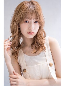 エイミー(Aimee) Aimee 町田　ミルクティーベージュ×アンニュイカール