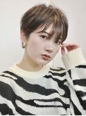 大人マッシュショート／丸みショート／イメチェン／30代40代50代