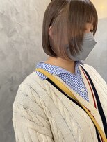 ベーシス(Basis) 【Basis福田】ボブウルフ ×インナーグレージュ