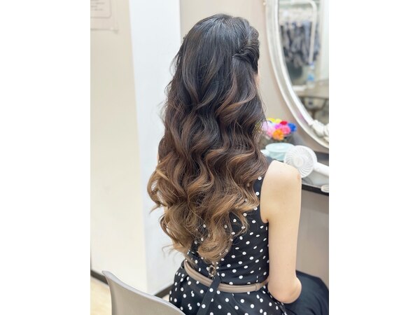 Rola ローラ ヘアセット 韓国風ハーフツイン 推し活