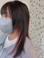 アロマ ヘアルーム 池袋店(AROMA hair room) ガールズピンクイヤリングカラー