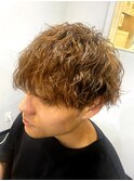 波巻きパーマ/メンズカット/波巻きスパイラルパーマ/メンズ