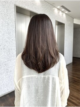 ザック ヴィ(ZACC vie) レイヤーカット/チョコレートベージュ