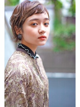 アッシュ 池袋店(Ash) 10代20代30代『モードな大人ベリーショート』　＃池袋駅