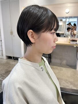 レトン 銀座(leton) コンパクトショート/黒髪/ショートボブ/ワイドバング/銀座