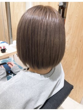 チャコレ 北千住店(Chacolle) グレージュ×ボブ