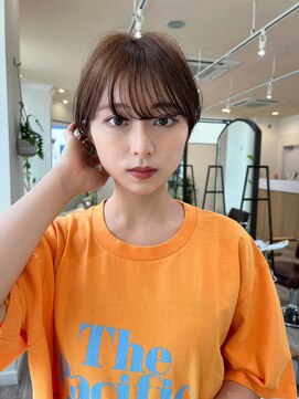 アンバー 池袋(amber) 小顔ヘア/マッシュショート/簡単スタイリング[池袋駅]