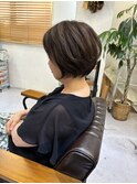 ショートボブ　ショートカット　ショートスタイル