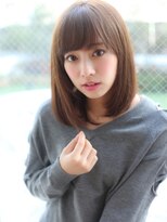 マイラ 銀座(myla)&nbsp;20代30代40代50代ワンカールボブレイヤーカットオリーブベージュ