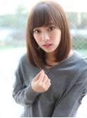 20代30代40代50代ワンカールボブレイヤーカットオリーブベージュ